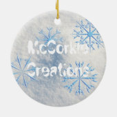 Kritieke partnerorganisatie keramisch ornament (Achterkant)