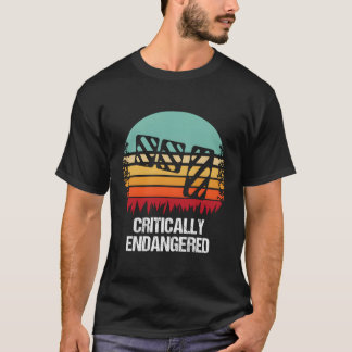 Kritisch bedreigde UALS drie pedaal T-shirt