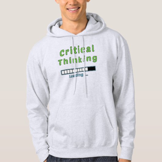 Kritisch Denken Hoodie (Voorkant)