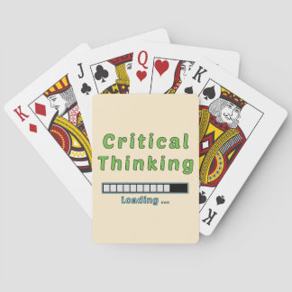 Kritisch Denken Pokerkaarten