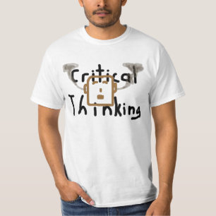 Kritisch denken t-shirt