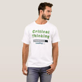 Kritisch Denken T-shirt (Voorkant volledig)