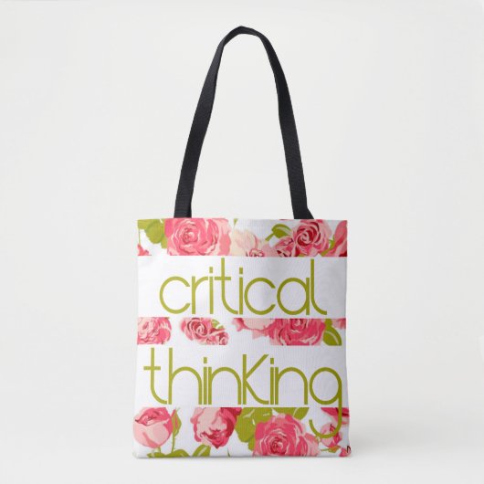 Kritisch denkend Tas (Voorkant)
