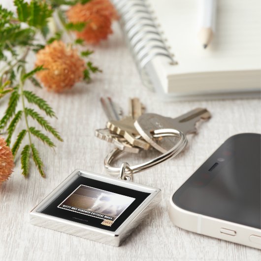 Kritisch massaal Kat Sleutelhanger (Zijkant)