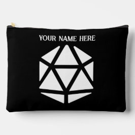 Kritische aanval dobbelstenen Acc. Zip pouch (groo Etui