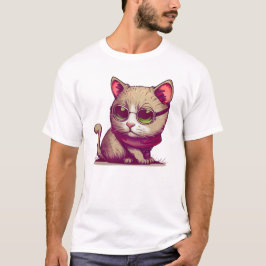 Kritische Cat Vibes T-shirt