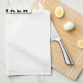 Kritische denker denk voor jezelf theedoek (Quarter Fold)