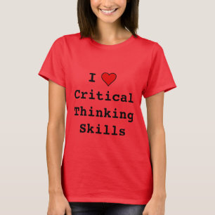 Kritische denkkingsvaardigheden t-shirt