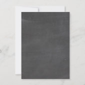 Kritische palmbomen & vliegtuig Bestemming RSVP-ka Kaart (Achterkant)