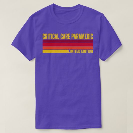 Kritische paramedicus t-shirt (Design voorkant)