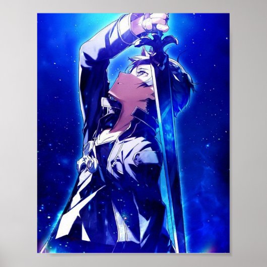 Krito - Sword Art Online Poster (Voorkant)