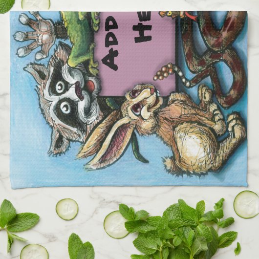 Kritten Theedoek (Gevouwen)