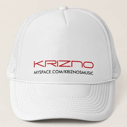 KRIZNO, MYSPACE.COM/KRIZNOSMUSIC TRUCKER PET (Voorkant)