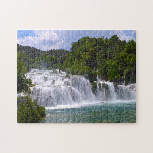 Krk Kroatië Nationaal Park. Legpuzzel (Horizontaal)