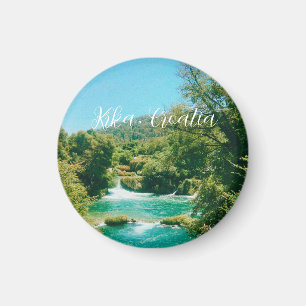 Krka, Kroatië Waterval Reis Souvenir Magneet