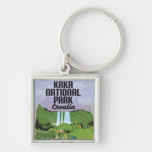 Krka Nationaal Park Kroatië Sleutelhanger (Voorkant)