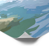 Krka Nationaal Park Reisposter Kroatië Poster (Hoek)
