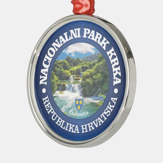 Krka NP Metalen Ornament (Links)