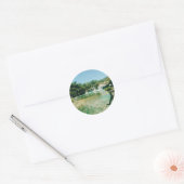 Krka Waterfalls -Krka National Park - Croatia Ronde Sticker (Envelop)