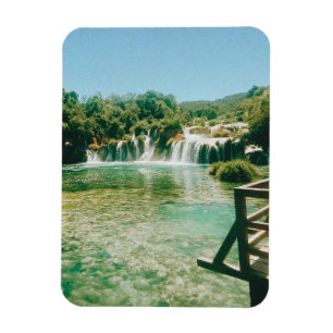 Krka-watervallen - Krka Nationaal Park - Kroatië Magneet