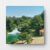 Krka Watervallen - Nationaal Park Krka - Kroatië Fotoplaat (Voorkant)