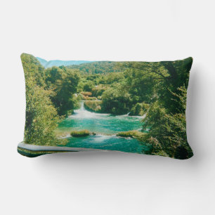 Krka Watervallen - Nationaal Park Krka - Kroatië Kussen