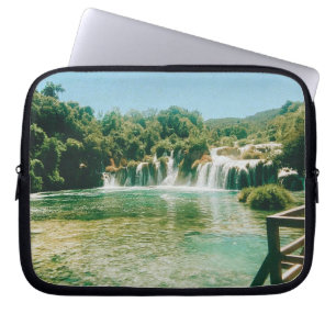 Krka Watervallen - Nationaal Park Krka - Kroatië Laptop Sleeve