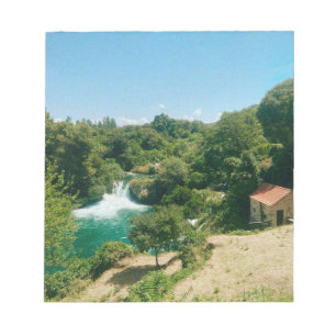 Krka Watervallen - Nationaal Park Krka - Kroatië Notitieblok