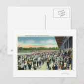 Kroaten bij Saratoga Race Track & Clubhouse Briefkaart (Voorkant / Achterkant)