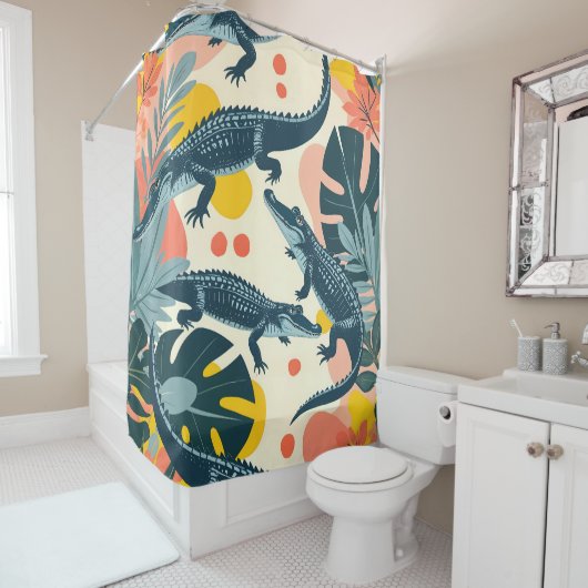 Kroaten Douchegordijn (In situ)