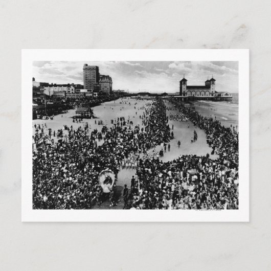 Kroaten in Atlantic City, NJ Beauty Pagent Briefkaart (Voorkant)