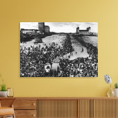 Kroaten in Atlantic City, NJ Beauty Pagent Canvas Afdruk (Insitu (Woonkamer))