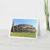 Kroaten in het Romeinse Colosseum, Roma, Italië Kaart (Voorkant)