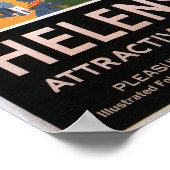 Kroaten langs het Poster van Clyde Coast Beach Rai (Hoek)