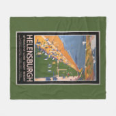 Kroaten langs het Poster van Clyde Coast Beach Rai Fleece Deken (Voorkant (Horizontaal))