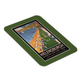 Kroaten langs het Poster van Clyde Coast Beach Rai Magneet (Rechterzijde)