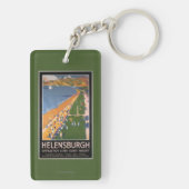 Kroaten langs het Poster van Clyde Coast Beach Rai Sleutelhanger (achterkant)