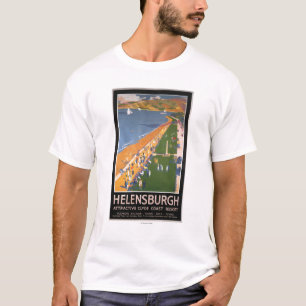 Kroaten langs het Poster van Clyde Coast Beach Rai T-shirt