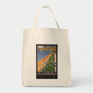 Kroaten langs het Poster van Clyde Coast Beach Rai Tote Bag