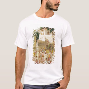 Kroaten op een monument in India, 1895 (m/c & potl T-shirt