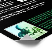 Kroaten op het gedicht Lochranza/John G.Hall Poste Poster (Hoek)