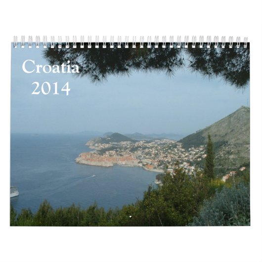 Kroatië 2014 kalender (Hoes)
