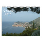 Kroatië 2015 kalender (Hoes)
