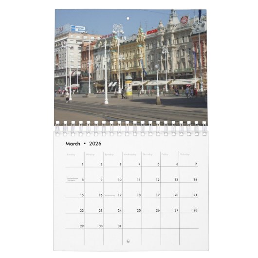 Kroatië 2017 kalender (Mar 2026)