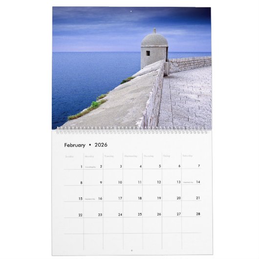 Kroatië 2020 door OKOmedia Kalender (Feb 2026)