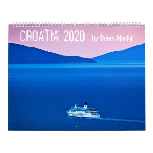 Kroatië 2020 door OKOmedia Kalender (Hoes)