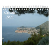 Kroatië 2021 kalender (Hoes)