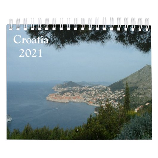 Kroatië 2021 kalender (Hoes)