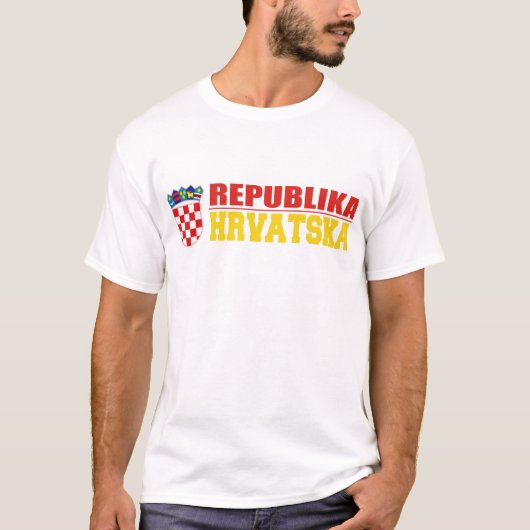 Kroatië 2 t-shirt (Voorkant)