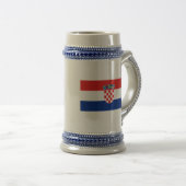 kroatië bierpul (Voorkant rechts)